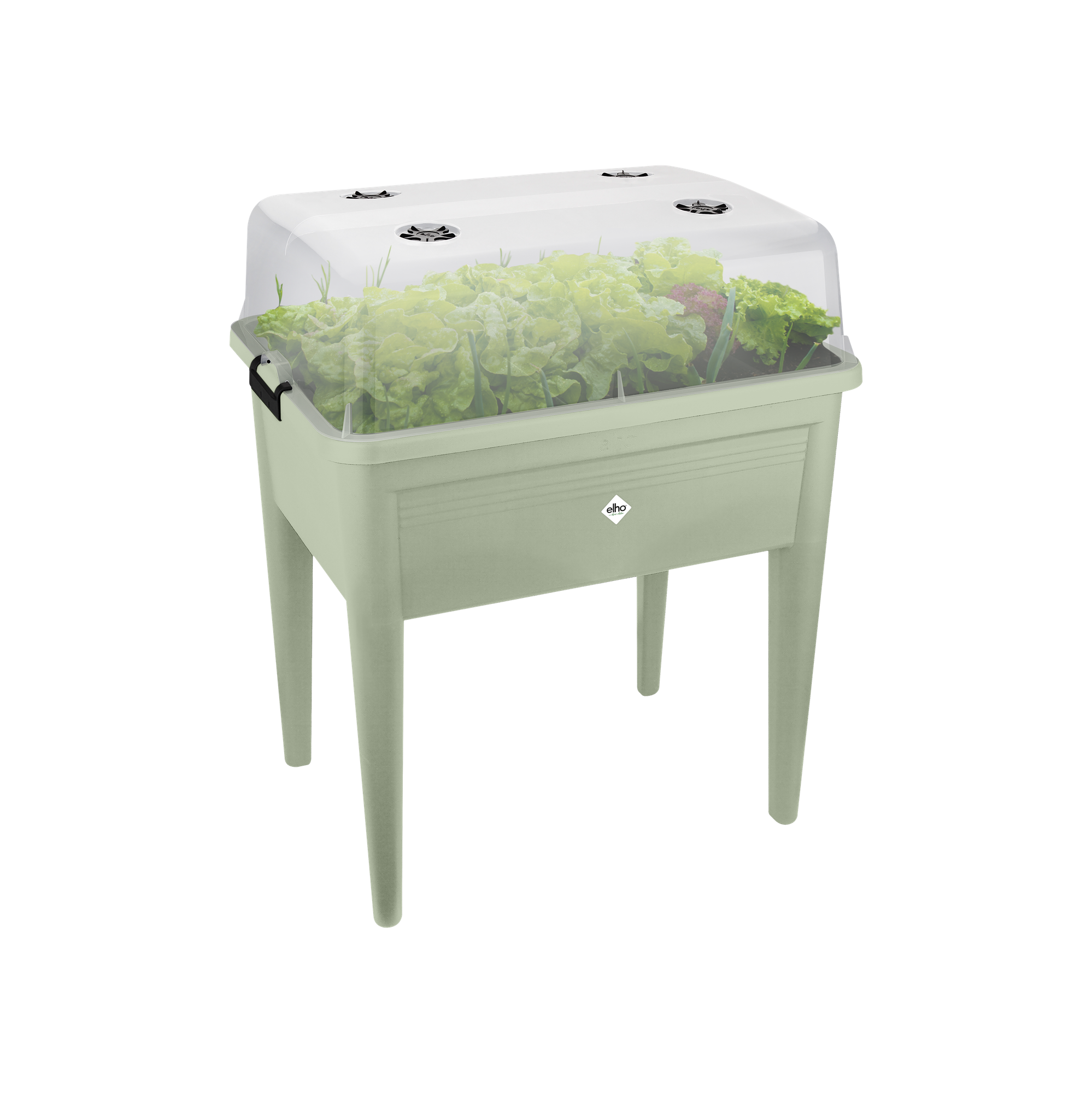 green basics grow table super xxl stone green - elho® - Give room